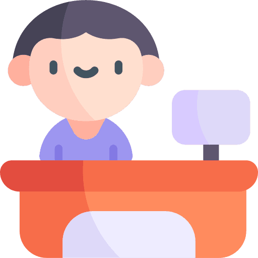 Receptionist view icon