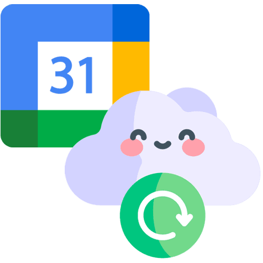 Google Calendar sync icon