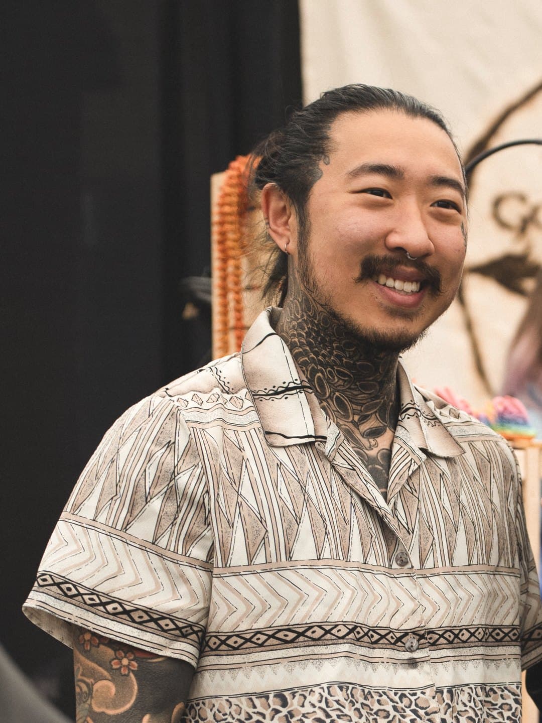 Asher Chen, tattoo artist who uses InkDesk