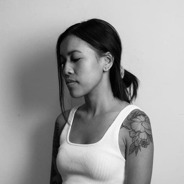 Katrina Elena, tattoo artist who uses InkDesk